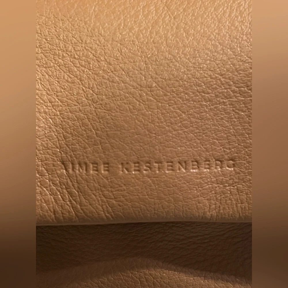 AIMEE Kestenberg Leather"Preston"Mini Crossbody Bag with Patterned Interior - Picture 2 of 15